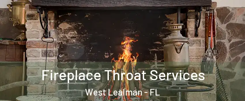  Fireplace Throat Services West Lealman - FL