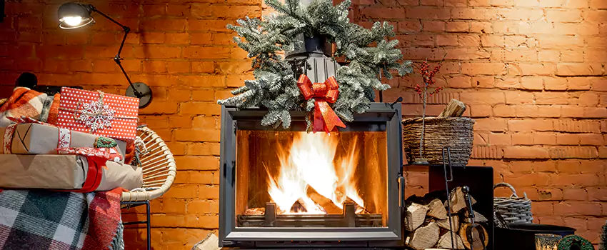 Travis Industries Linear Gas Fireplace Installation in West Lealman, Florida