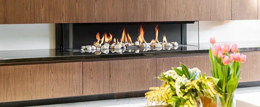 Double-height Fireplace Design Refurbishment in West Lealman, Florida