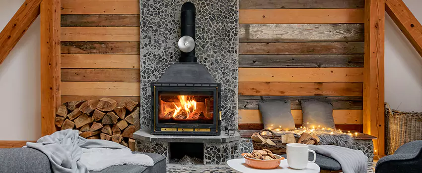 Thelin Hearth Products Direct Vent Gas Stove Fireplace Inspection in West Lealman, Florida