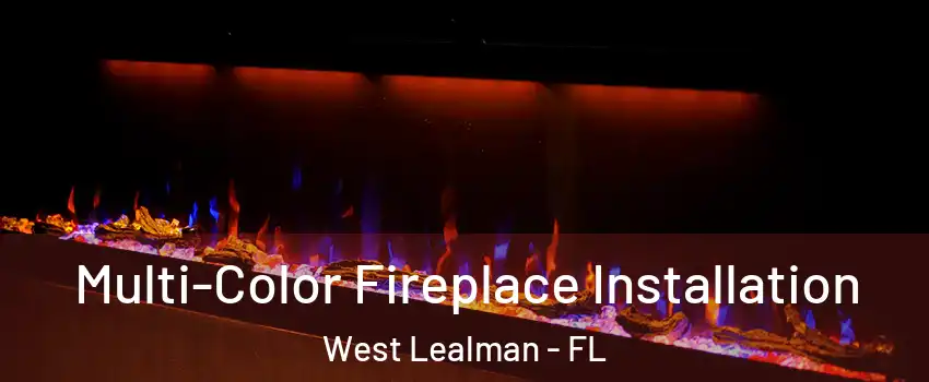  Multi-Color Fireplace Installation West Lealman - FL