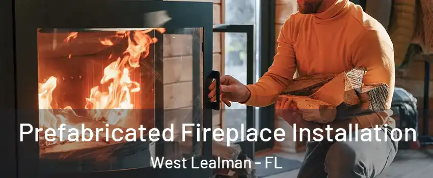  Prefabricated Fireplace Installation West Lealman - FL